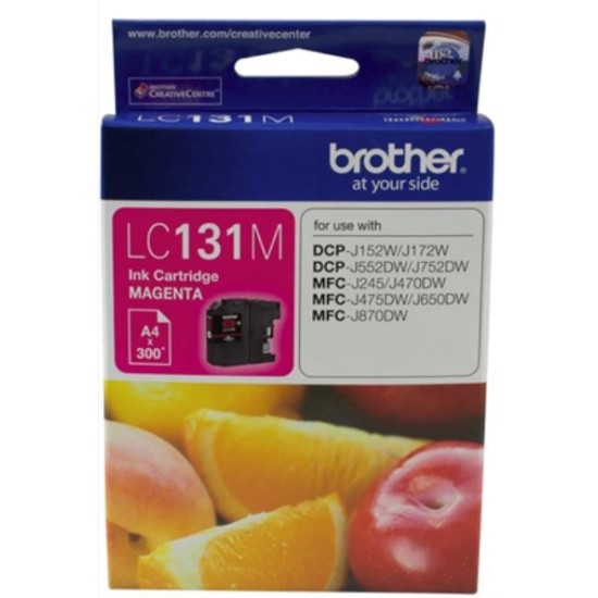 Brother lc131m ink cartridge magenta