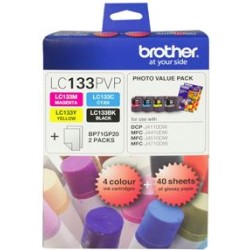 Brother lc133pvp photo value pack