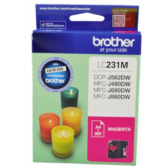 BROTHER INK LC231M MAGENTA