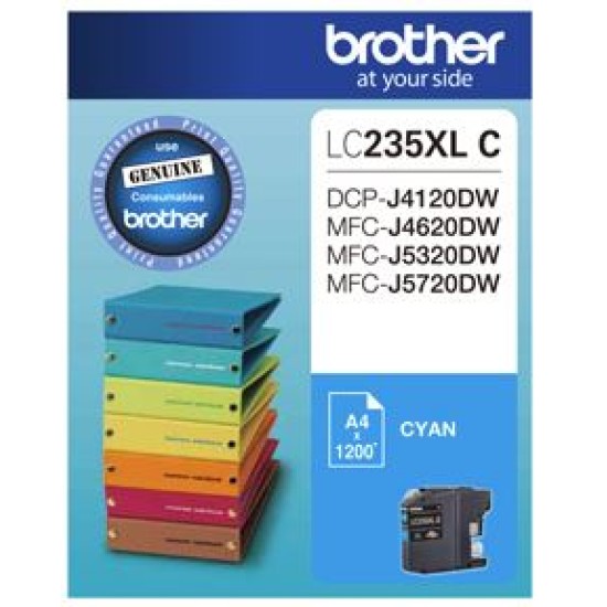 Brother LC235XL Cyan Ink Cart