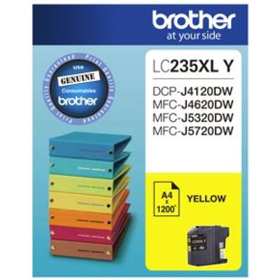 Brother LC235XL Yell Ink Cart