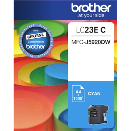 BROTHER INK LC23EC CYAN