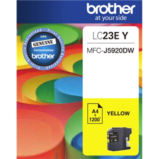BROTHER INK LC23EY YELLOW