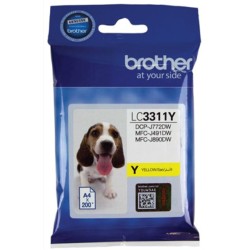 BROTHER INK LC3311Y Yellow