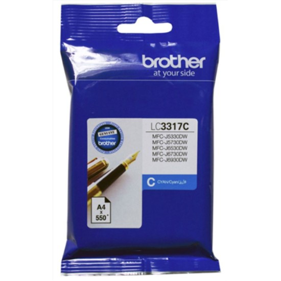 BROTHER INK LC3317LC CYAN