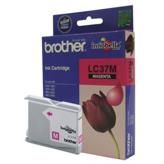 Brother lc37m ink cartridge magenta