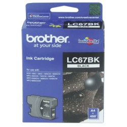 Brother ink cartridge black lc67bk
