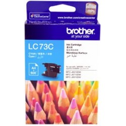 Brother ink cartridge lc73c cyaninkjet 600 pages