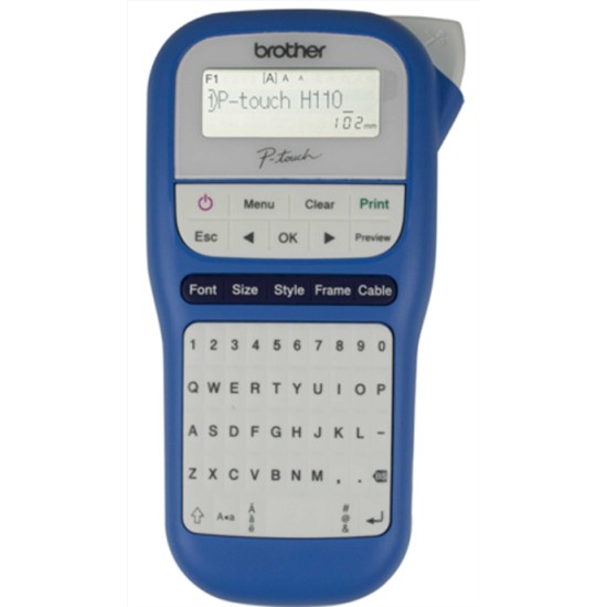 Brother PTH110 P-Touch Blue