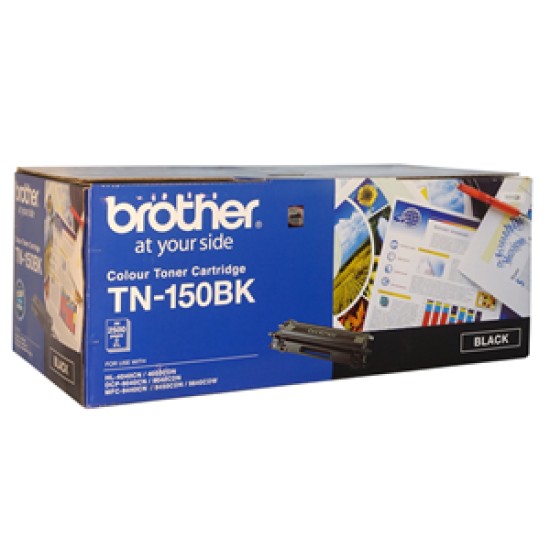 Brother tn150bk toner black