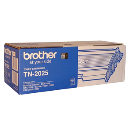 Brother toner tn2025 black (2500 pages)