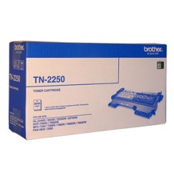 Brother toner tn2250 black (2600 pages)