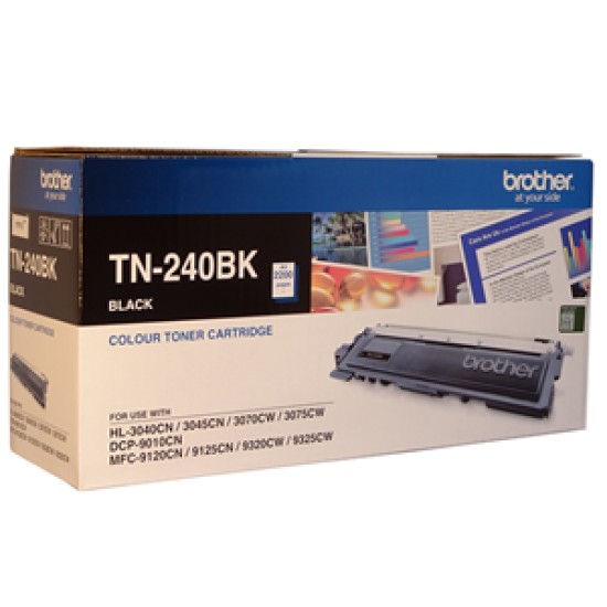 Brother toner tn240bk black (2200 pages)