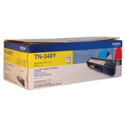 Brother toner tn340y yellow (1500 pages)