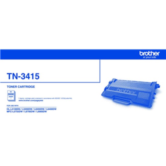 BROTHER TONER TN3415 BLACK