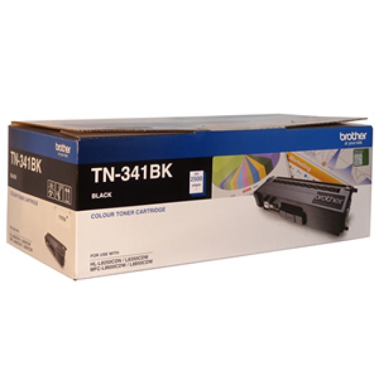 Brother tn341bk toner black