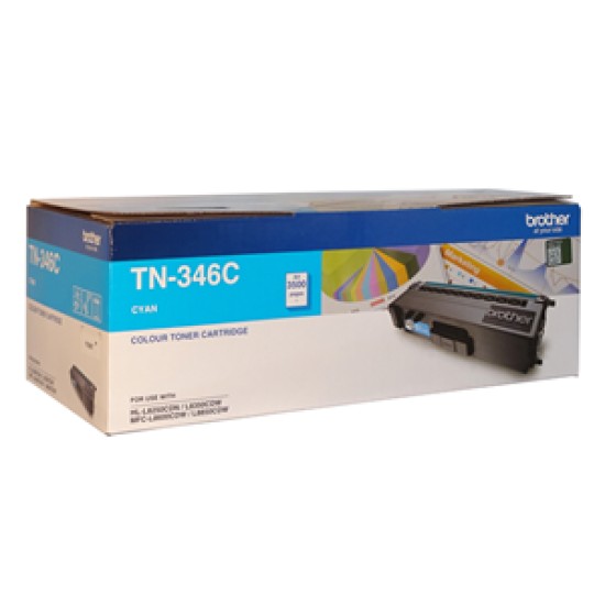Brother tn346c toner cyan