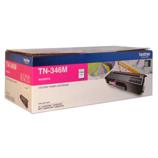 Brother tn346m toner magenta