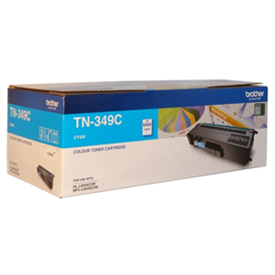 Brother tn349c toner cyan