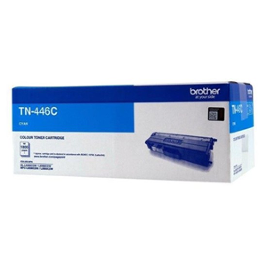 Brother TN446 Cyan Toner Cart