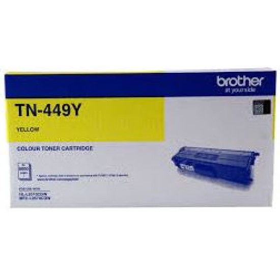 Brother TN449 Yellow Toner