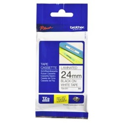Brother TZe-251 Labelling Tape Cassette – Black on White, 24mm wide