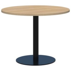 Classic Table Round 800mm diameter Classic Oak/Black. Heavy duty base. 15 Yr Warranty. Classic Table Round 800mm diameter Classic Oak/Black. Heavy duty base. 15 Yr Warranty.