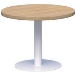 Classic Coffee Table Round 600mm diameter Classic Oak/White. Heavy duty base. 15 Yr Warranty. Classic Coffee Table Round 600mm diameter Classic Oak/White. Heavy duty base. 15 Yr Warranty.
