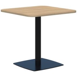 Classic Table Square 800 x 800mm Classic Oak/Black. Heavy duty base. 15 Yr Warranty. Classic Table Square 800 x 800mm Classic Oak/Black. Heavy duty base. 15 Yr Warranty.