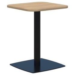 Classic Table Square 600 x 600mm Classic Oak/Black. Heavy duty base. 15 Yr Warranty. Classic Table Square 600 x 600mm Classic Oak/Black. Heavy duty base. 15 Yr Warranty.