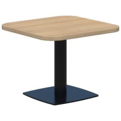 Classic Coffee Table Square 600 x 600mm Classic Oak/Black. Heavy duty base. 15 Yr Warranty. Classic Coffee Table Square 600 x 600mm Classic Oak/Black. Heavy duty base. 15 Yr Warranty.