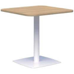 Classic Table Square 800 x 800mm Classic Oak/White. Heavy duty base. 15 Yr Warranty. Classic Table Square 800 x 800mm Classic Oak/White. Heavy duty base. 15 Yr Warranty.