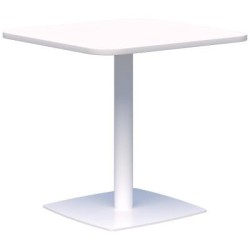 Classic Table Square 800 x 800mm Snow/White. Heavy duty base. 15 Yr Warranty. Classic Table Square 800 x 800mm Snow/White. Heavy duty base. 15 Yr Warranty.