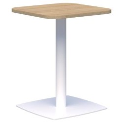 Classic Table Square 600 x 600mm Classic Oak/White. Heavy duty base. 15 Yr Warranty. Classic Table Square 600 x 600mm Classic Oak/White. Heavy duty base. 15 Yr Warranty.