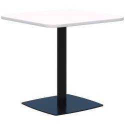 Classic Table Square 800 x 800mm Snow/Black. Heavy duty base. 15 Yr Warranty. Classic Table Square 800 x 800mm Snow/Black. Heavy duty base. 15 Yr Warranty.