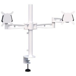 Kardo Monitor Arms Dual White Kardo Monitor Arms Dual White