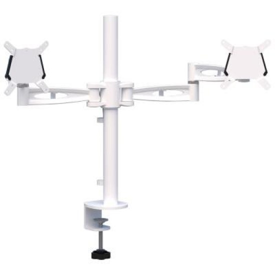 Kardo Monitor Arms Dual  White