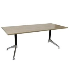 Eiffel Meeting Table 1800 x 900 - Autumn Oak Top Autumn Oak