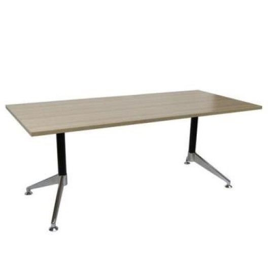 Eiffel Meeting Table 1800 x 900 - Autumn Oak Top Autumn Oak