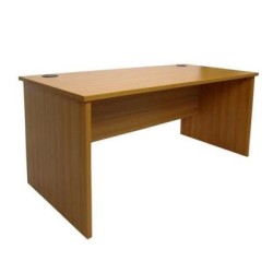 Haswood 1500 Straight Desk Beech