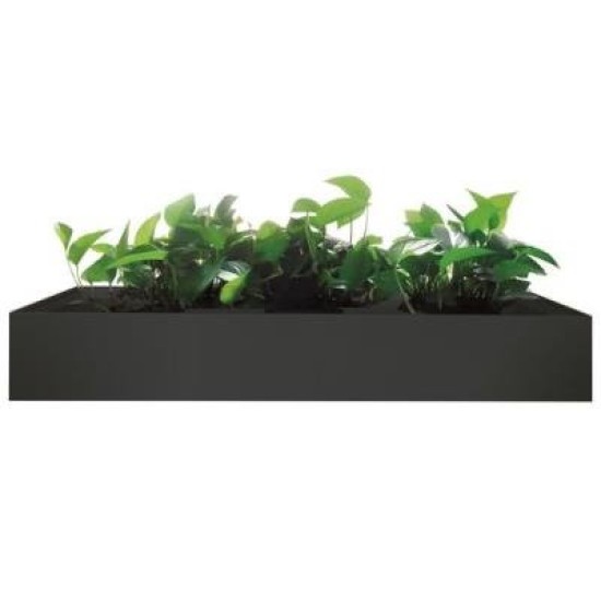 Milano 900 Planter Box Matt Black