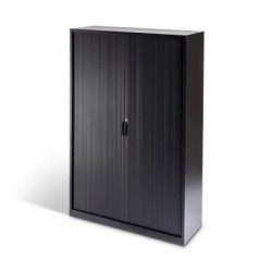 Milano 1200w x 1980h Storage Tambour Matt Black Milano 1200w x 1980h Storage Tambour Matt Black