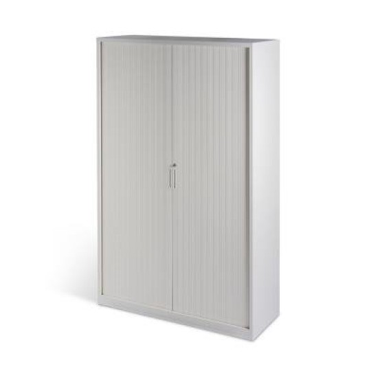Milano 1200w x 1980h Storage Tambour Matt White