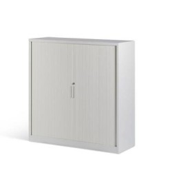 Milano 900w x 1200h Storage Tambour Matt White Milano 900w x 1200h Storage Tambour Matt White