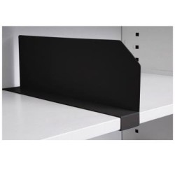 Milano Tambour Shelf Divider Matt Black Milano Tambour Shelf Divider Matt Black