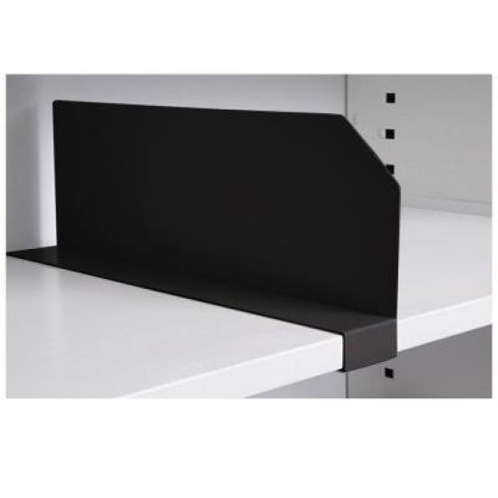 Milano Tambour Shelf Divider Matt Black