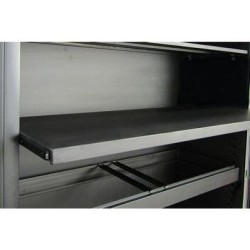 Milano 1200 Tambour Roll-Out Shelf Matt Black Milano 1200 Tambour Roll-Out Shelf Matt Black