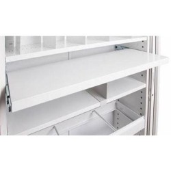 Milano 900 Tambour Roll-Out Shelf Matt White Milano 900 Tambour Roll-Out Shelf Matt White