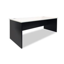 Sonic 1800 Straight Desk White/Charcoal