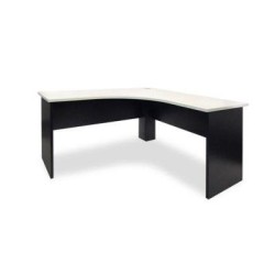 Sonic 1500 Corner Desk White/Charcoal